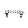 GOUNENG Wall Mounted Pure Copper Ground Bus Bar Kit -