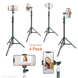 LINCO Universal 63" Selfie Stick Tripod Stand for Video Photo Zoom Live Stream
