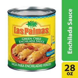 Las Palmas Green Chile Enchilada Sauce, Mild, 28 Ounce (Pack of 12)