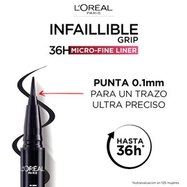 L'Oréal Paris Lápiz delineador de ojos Infaillible Micro Liner, Tono: 02 Smokey Earth