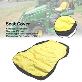 Bruce & Shark 18" Compact Utility Tractor Seat Cover LP95233 Fit for Jo-hn Dee-re Large
