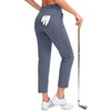YYV Women's Golf Pants Stretch Work Ankle Pants High Waist