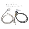 31.5in Shampoo Bowl Faucet 47.2in Hose High Pressure Sprayer M