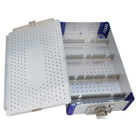AAProTools Aluminium Alloy Sterilization Tray Case 368mm x 217mm x 77mm Ophthalmic Plastic Orthopaedic Orthopedics