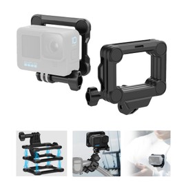 CCOKA GoPro Mount, Magnetic Go Pro Mount Quick Release Action Camera Mount Easy to Hang on Motorcycle, Car, Clothes, Vlog Shooting for GoPro Hero, Max, Insta 360, DJI Action 2