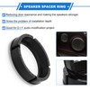 VekAuto 2 Pcs Speaker Spacer Ring Tweeter Speaker Spacer Adapter