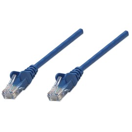 Intellinet Cat5E 343305 - Cable Conexión de Red Ethernet, 5.0 m (14 ft), Azul (Blue)