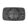 Right Hand Blue Heated Wing Door Mirror Glass Fit for