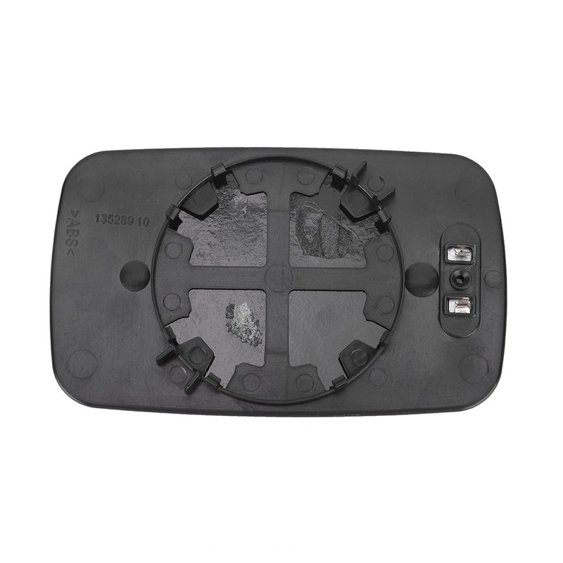 Right Hand Blue Heated Wing Door Mirror Glass Fit for