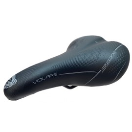 Selle Bassano Unisex Adult Comfort Saddle, Black, M