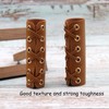 20 Pcs Leather Walking Stick Grip Kit, Leather Handlebar Grips