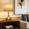 ONEWISH Touch Table Lamp for Bedroom, 3-Way Dimmable Gold Bedside