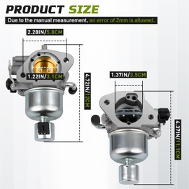 Carburetor for Kohler 7000 Series Engines KT735 KT725 KT730 KT740 KT745 22HP 23HP 24HP 25HP 26HP 1685319-S 3285367S 3285363S with Air filter&Fuel pump
