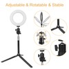 6 Inch Ring Light Dimmable LED Fill Light with Stand
