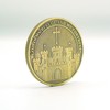 God is My Refuge & Fortress Religious Challenge Coin, Psalm