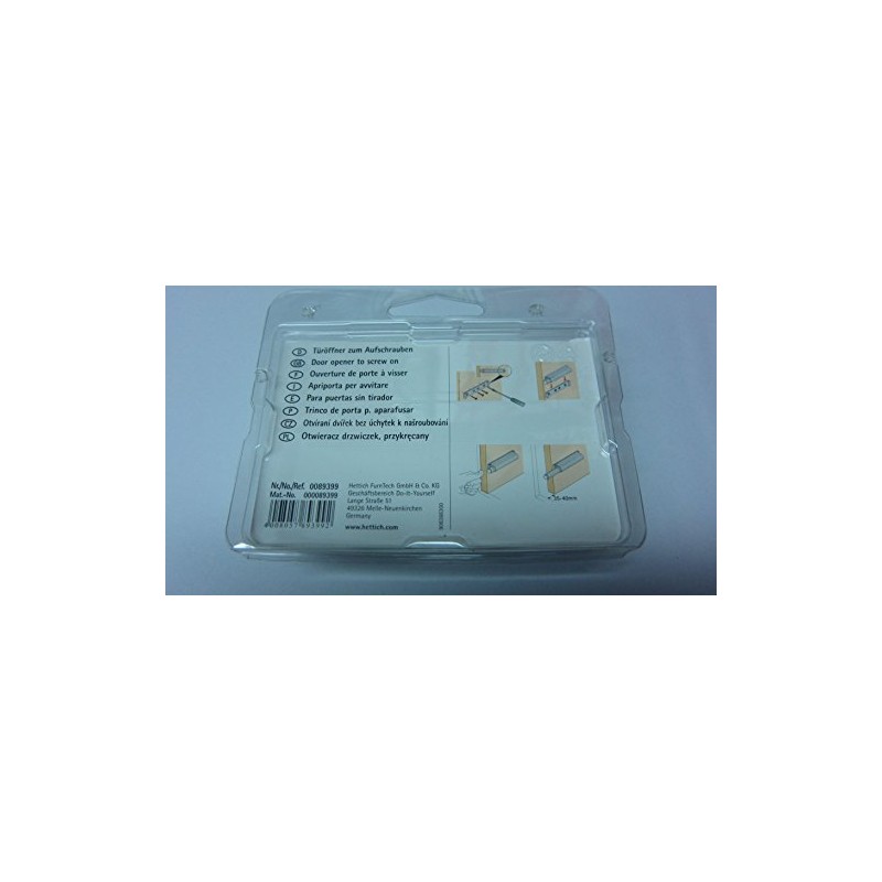 HKB ® Push-To Open for Handle-Free Furniture Doors P2O Universal