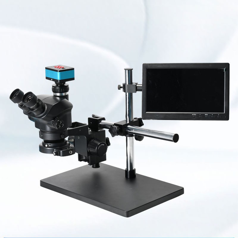 Microscope Screen Holder Extra Long Industrial Aluminum Alloy Electronic Digital