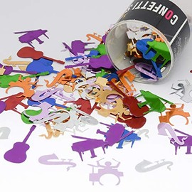 Confetti Music Instruments Multicolors - Half Pound (8 oz) #9429 - Free Ship Q08