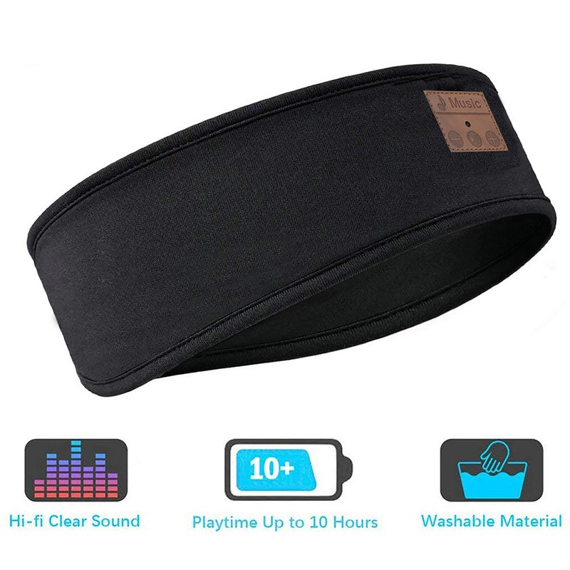 Breathable Sleep Headphone Wireless Sports Music Headband Headphone With Bluetooth