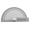SQXBK Stainless Steel 180 Degree Protractor Angle Finder Arm Rotary