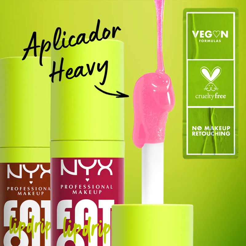 NYX Professional Makeup Fat Oil Lip Drip Gloss brillo labial
