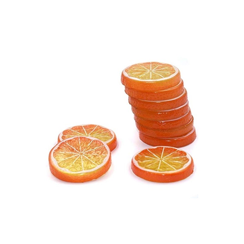 Best Artificial 15 Fruit Slices Decoration Kitchen Home Display Prop