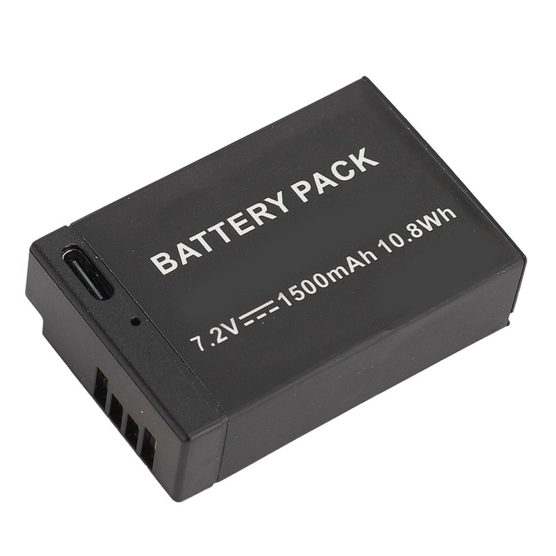 LP‑E17 Battery Pack 7.2V 1500mah Fast Charging Usb C Camera