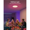 LEPOWER-TEC Ceiling Light, 12 Inch LED Flush Mount Ceiling Light