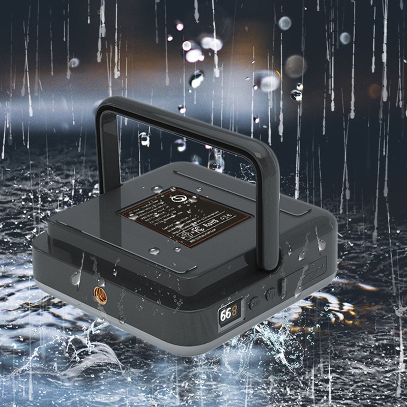 Outdoor Camping Tent Lamp Waterproof Rechargeable LED Camp Light Magnetic