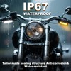 Motorcycle LED Turn Signals Universal Front Running Light Mini Size