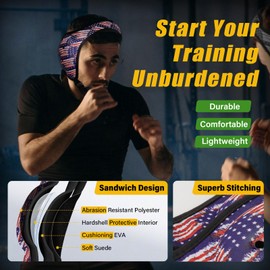 Trymaker Wrestling Headgear, Youth Wrestling Headgear with Chin Cup, Wrestling Headgear for Men, Wrestling Gear