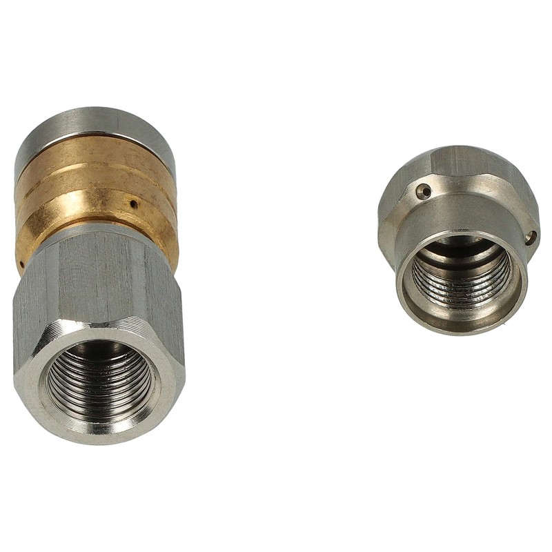 vhbw 2 x Pipe Cleaning Nozzles Compatible with Kränzle Pressure
