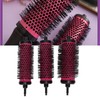 6 Pcs Round Hair Brush Set Detachable Ergonomic Handle Soft