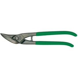 Bessey D116-280L Left Cutting Shape and Straight Cutting Snips, Blue/Grey