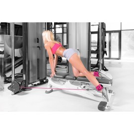 PeoBeo Ankle Straps for Cable Machine, Ankle Cable Attachments for Gym Ankle Cuffs Cable Machines for Women