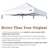 SCOCANOPY Commercial 10x10 Replacement Canopy Top,Canopy Cover ONLY,Bonus 4 Pack