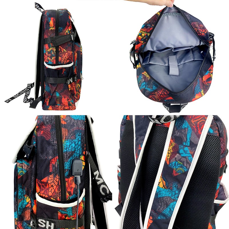 Anime Game Backpack Cartoon School Backpack Travel Bags School Book