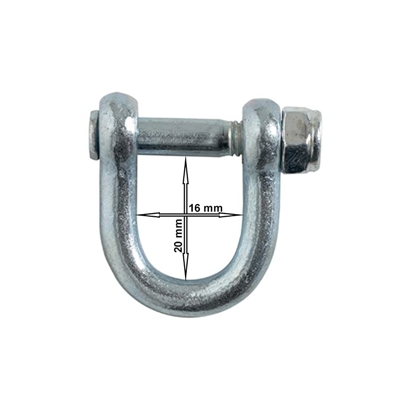 Swing Hook M6 Stainless Steel 25 x 13 mm Load