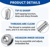 Self-Tapping Screws 410 Stainless Steel 5.5 x 25 mm Self-Tapping