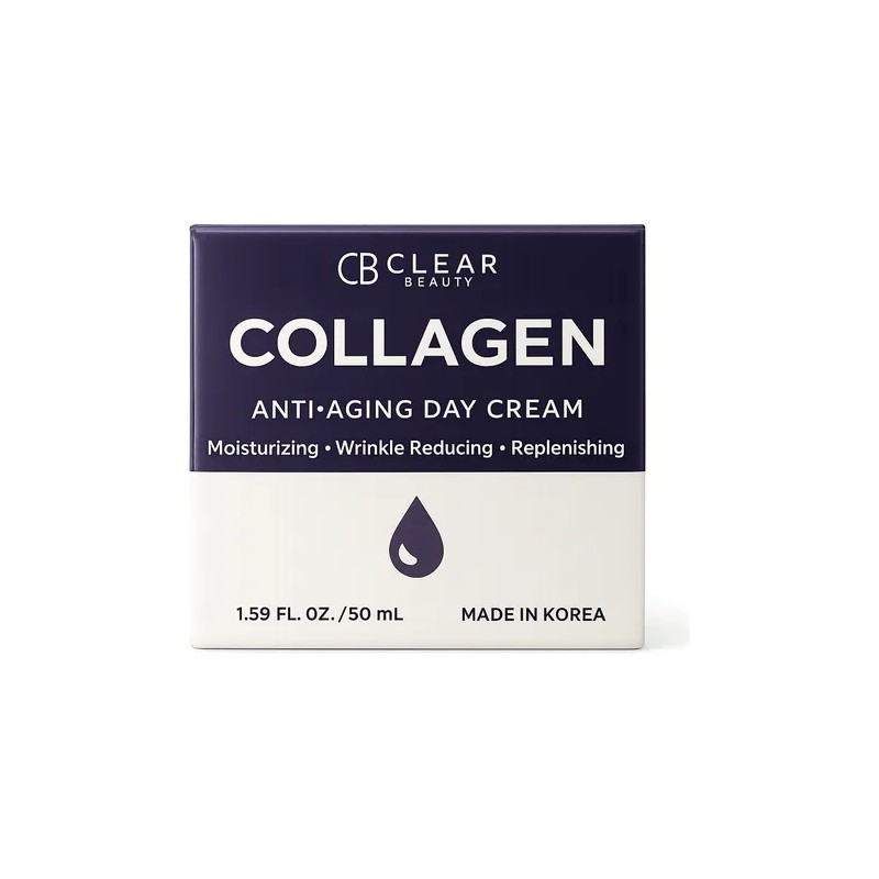 Crema Facial Antiedad Colágeno Cb Clear Beauty 50ml Coreana
