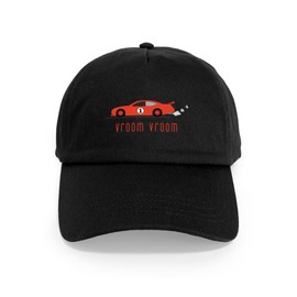 CafePress Nascar Vroom Unique Adjustable Baseball Hat Black