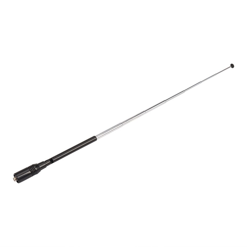 AITEXI VHF UHF 774 SMA-F Telescopic Dual Band Antenna for