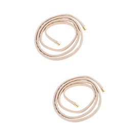 Beavorty 2pcs Pu Leather Adjustable Hair Wires Creative Hair Accessories for Women and Girls Versatile Ponytail Holder Soft and Design for Fashionable Styles and Everyday Use