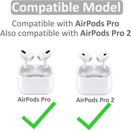 Memory Foam Tips compatible with AirPods Pro 2nd gen. and 1st gen, No Silicone Eartips Pain. Anti-Slip Eartips, Slow rebound sponge AirPodsPro Ear Tips,3 Pairs (L Size, Foam Black) L