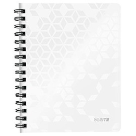 Leitz WOW College Pad in A4 Format, White