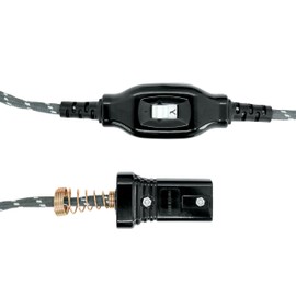 F-Factory 7A-125V /C-076 Kotatsu Cord with Intermediate Switch, Power Cord for Kotatsu 9.8 ft (3 m), Max. 700 W