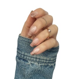 Zaubernägel4Home - Nail Wraps, Pack of 16 (Princess Rose Gold)