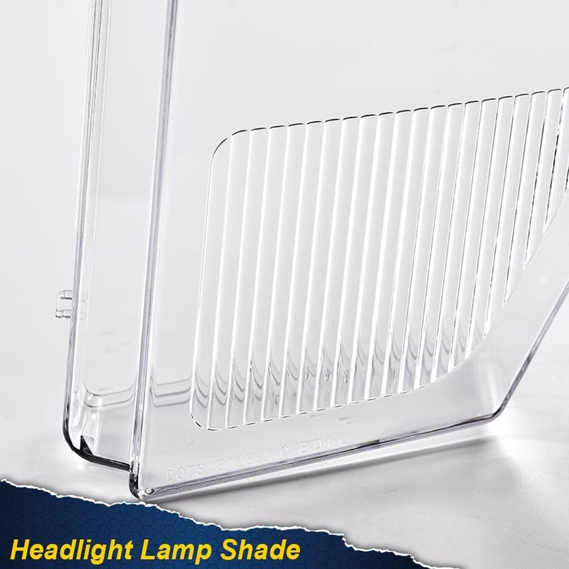 Headlight Lens Cover, Compatible with 2009-2014 Ford F150 Clear