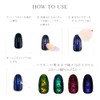 irogel Nail Art Aurora Dazzling Powder, Approx. 0.2 g, Glitter
