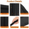 BTSKY 4Pcs Bunk Bed Ladder Pads with 8pcs Adjustable Hook